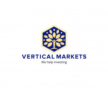Логотип для брокера «Vertical Markets»