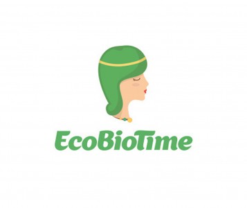 Логотип для производителя натуральной косметики «Ecobiotime»